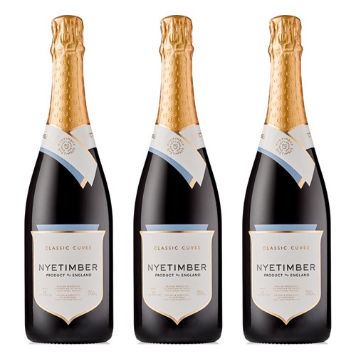 Nyetimber Classic Cuvee 75cl Treble Prosecco Set